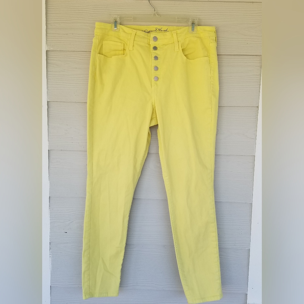 Womens Universal Thread Fair Trade Button Fly Hig… - image 1